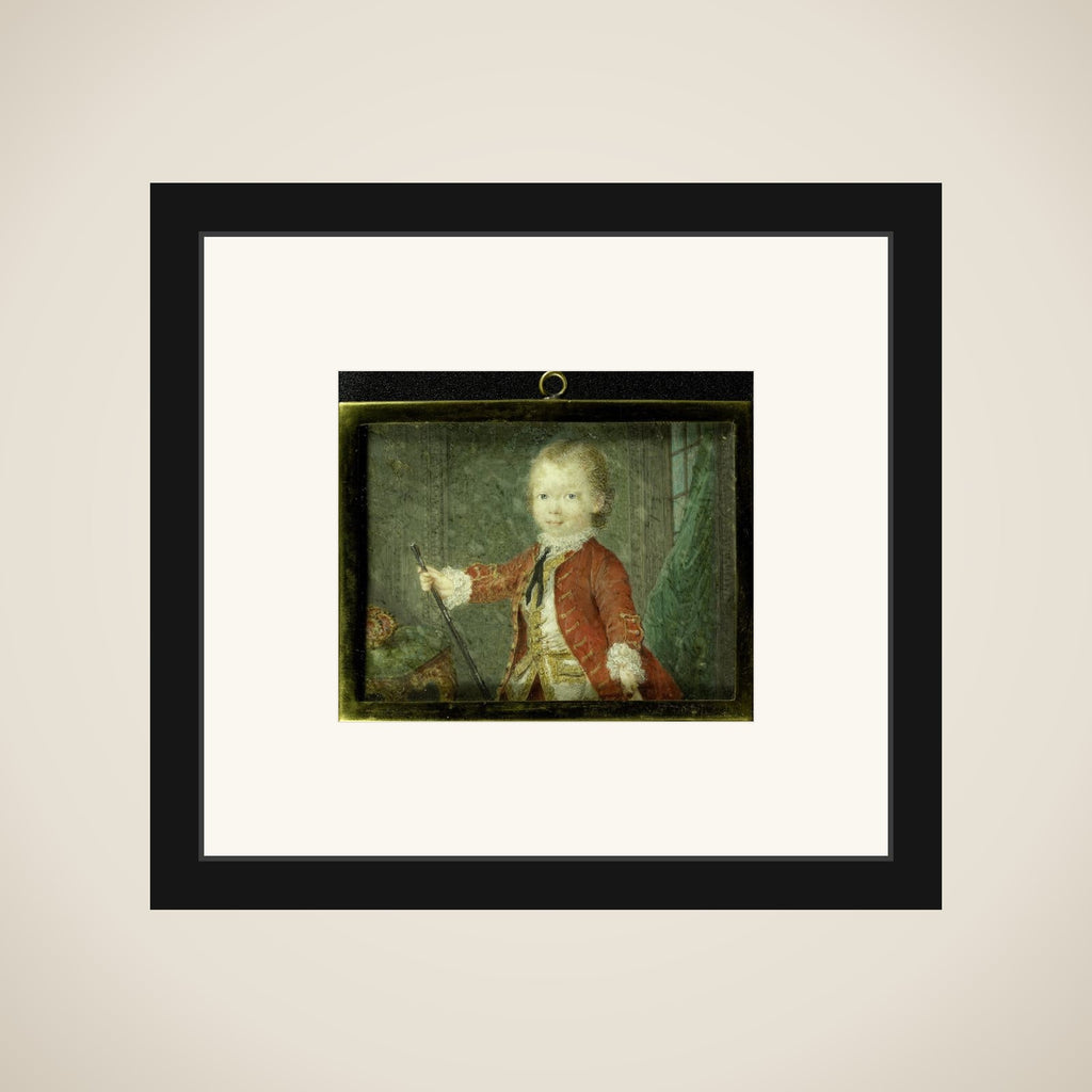 Willem V (1748-1806), prins van Oranje-Nassau, als kind framed