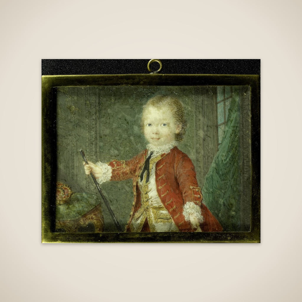 Willem V (1748-1806), prins van Oranje-Nassau, als kind unframed print