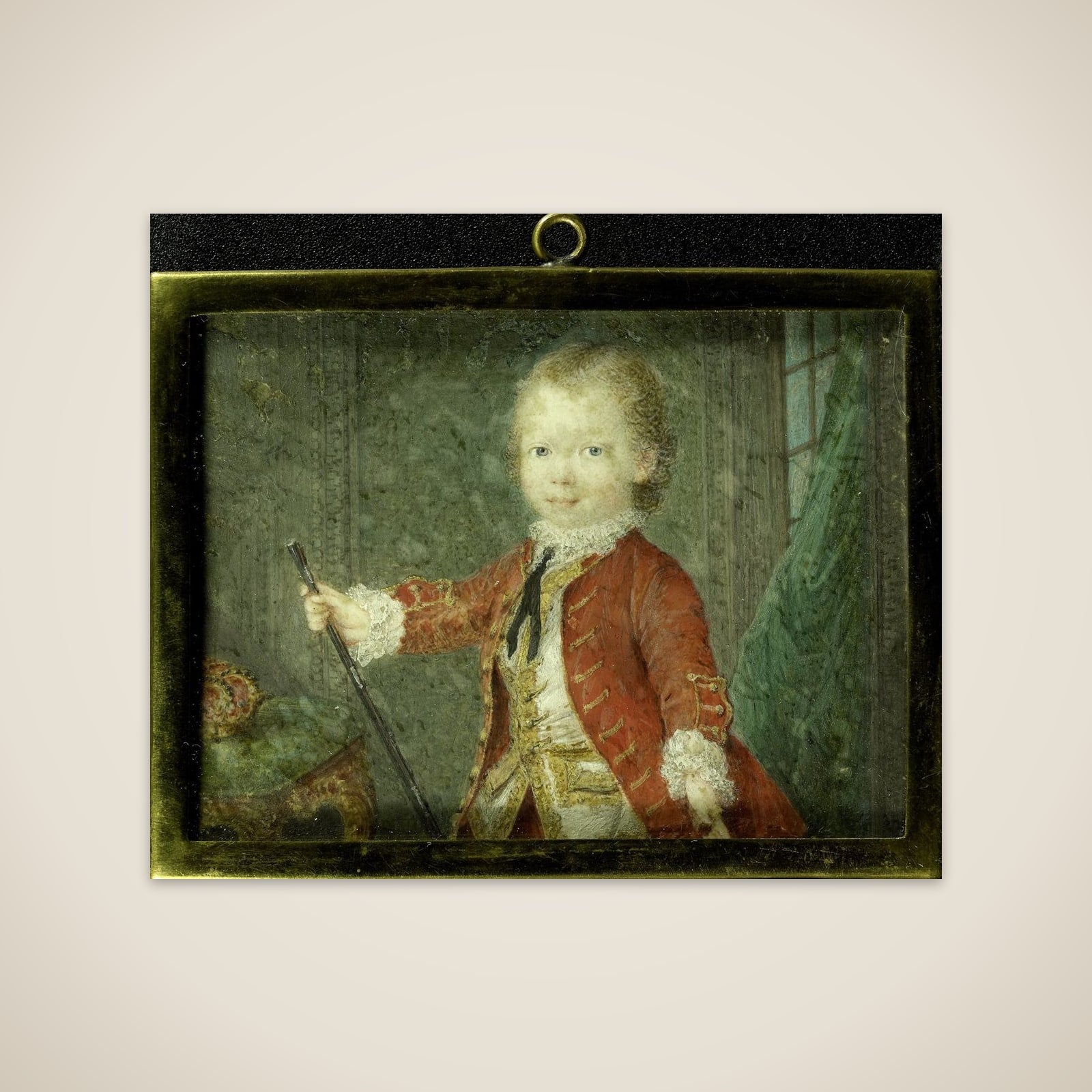 Willem V (1748-1806), prins van Oranje-Nassau, als kind unframed print