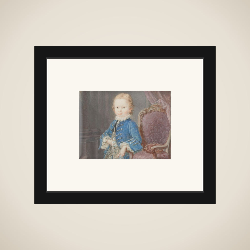 Willem V (1748-1806), prins van Oranje-Nassau, als kind framed