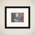 Willem V (1748-1806), prins van Oranje-Nassau, als kind framed