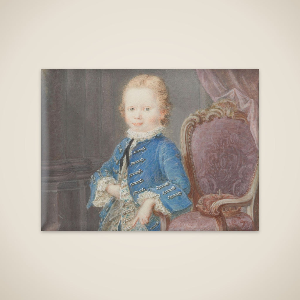Willem V (1748-1806), prins van Oranje-Nassau, als kind unframed print