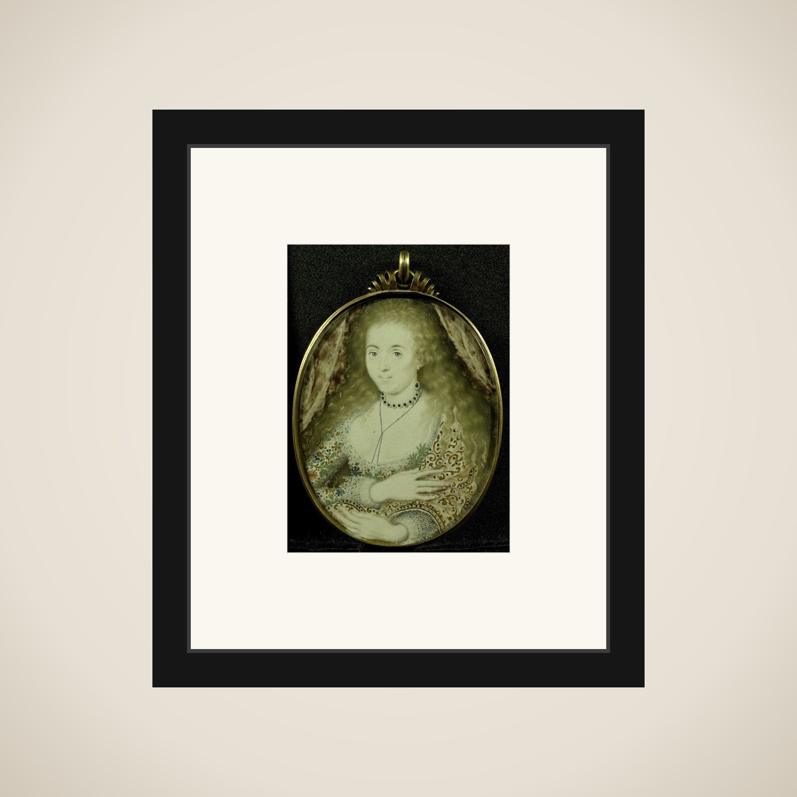 Arabella Stuart (gest 1615). Dochter van Charles Lennox framed