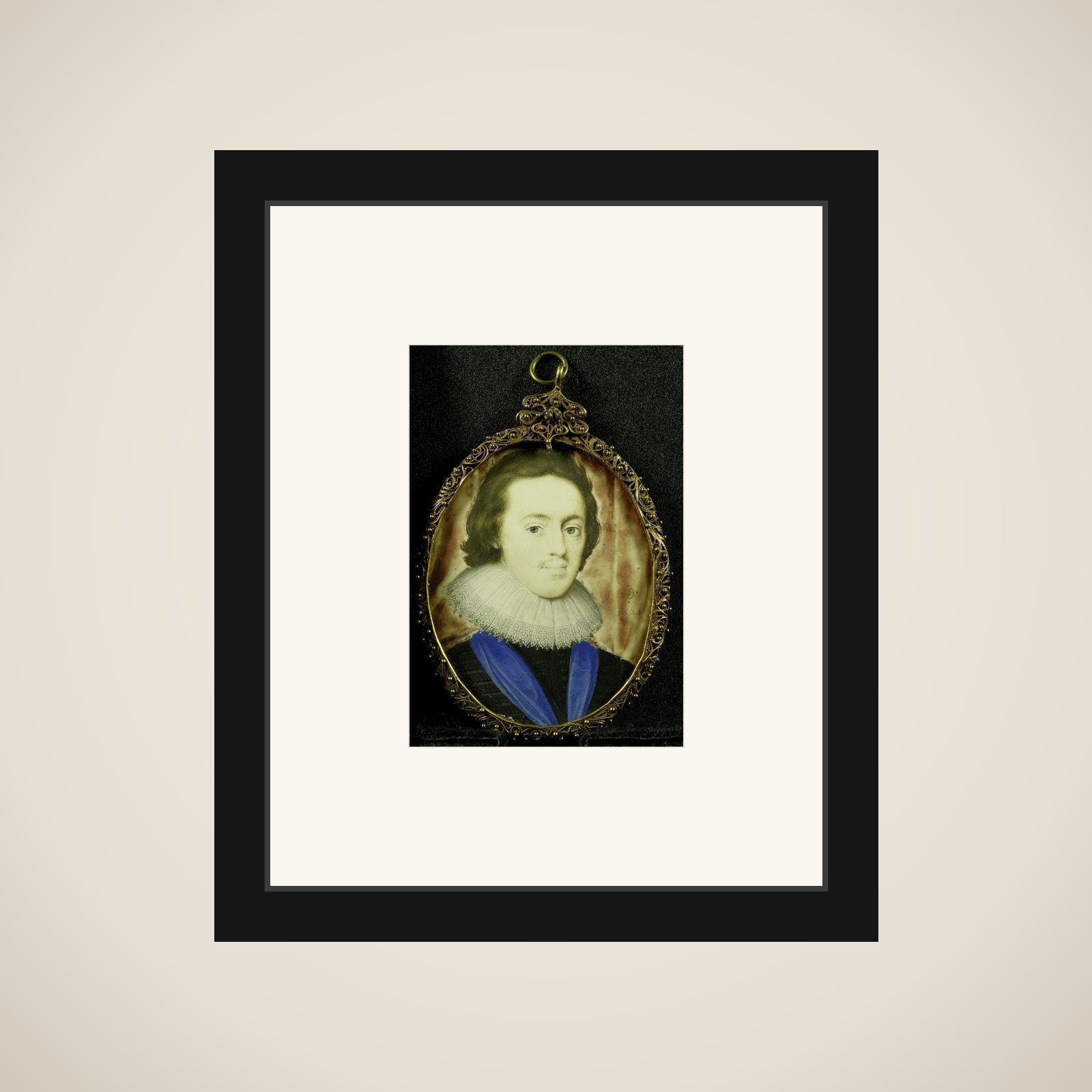 Karel Stuart (1600-49), prins van Wales. De latere koning Karel I van Engeland framed