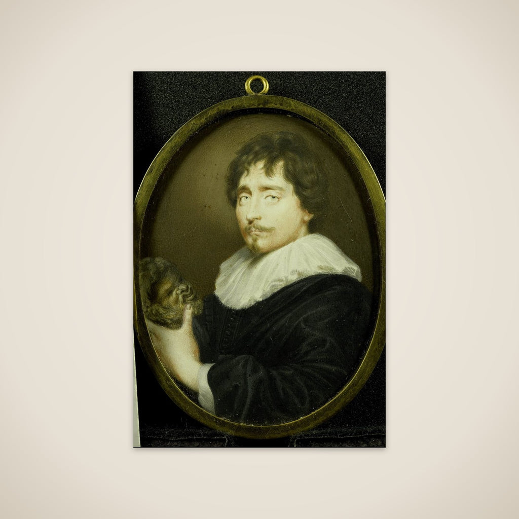 Portrait of François Duquesnoy (1597-1643). Sculptor unframed print