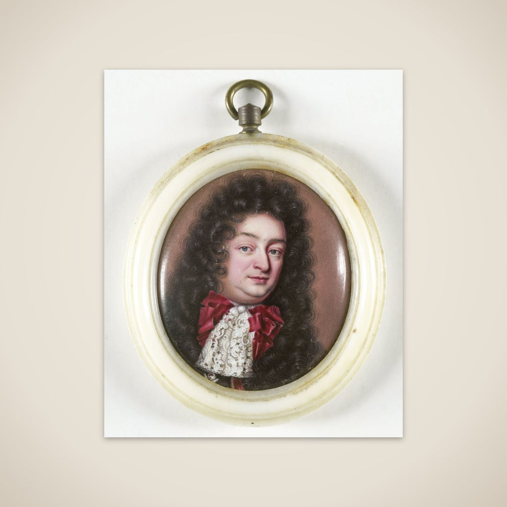 Portrait of an unknown man unframed print