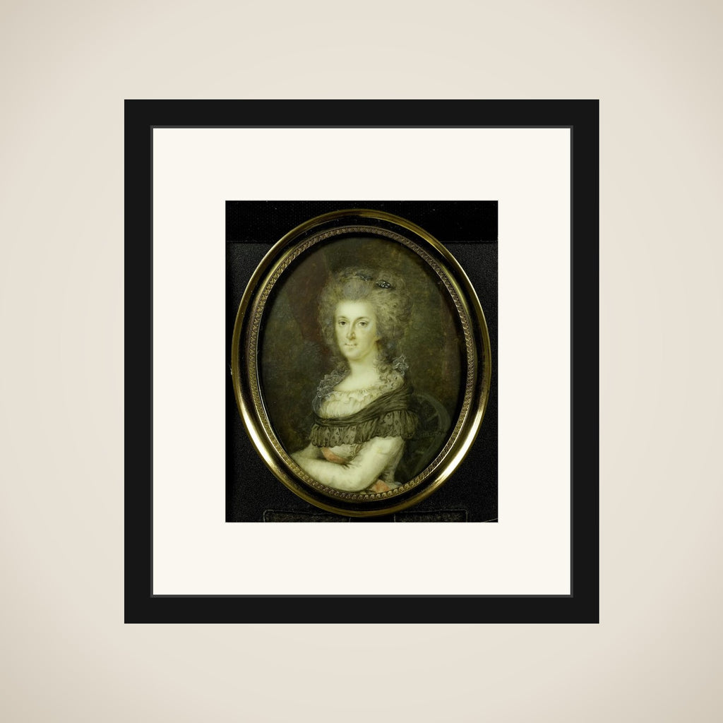 Frederika Sophia Wilhelmina (Wilhelmina; 1747-1820), prinses van Pruisen. Echtgenote van prins Willem V framed
