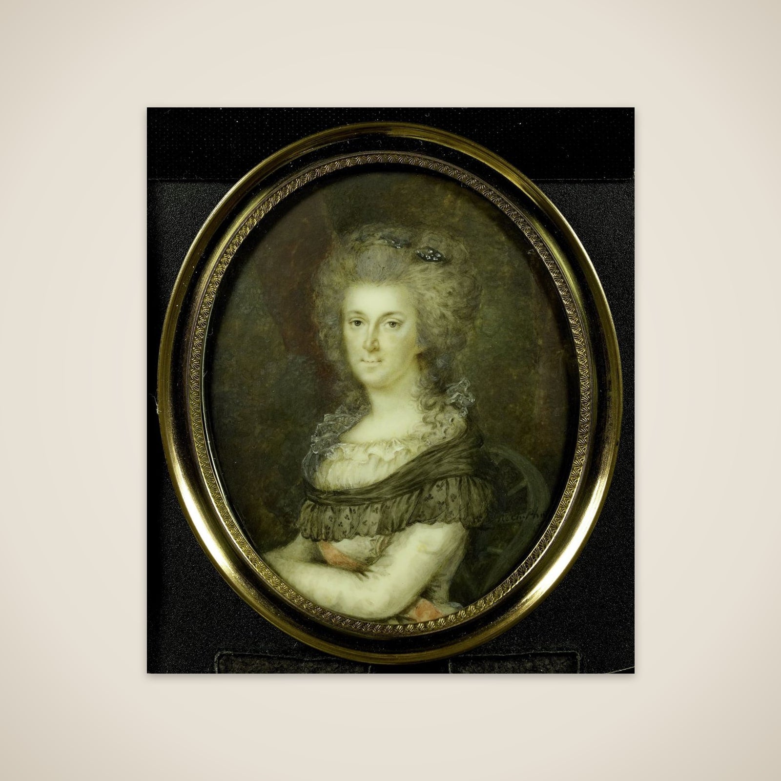 Frederika Sophia Wilhelmina (Wilhelmina; 1747-1820), prinses van Pruisen. Echtgenote van prins Willem V unframed print