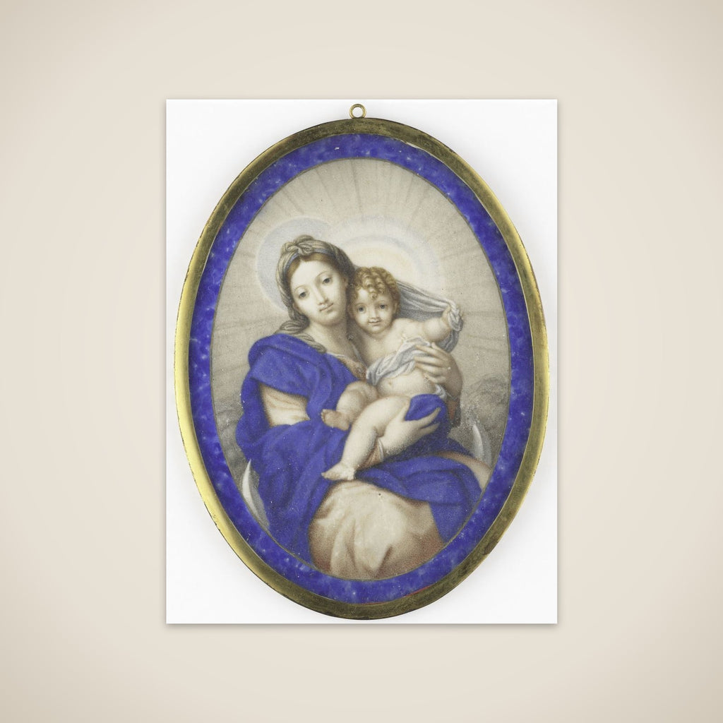 Madonna op de maansikkel unframed print
