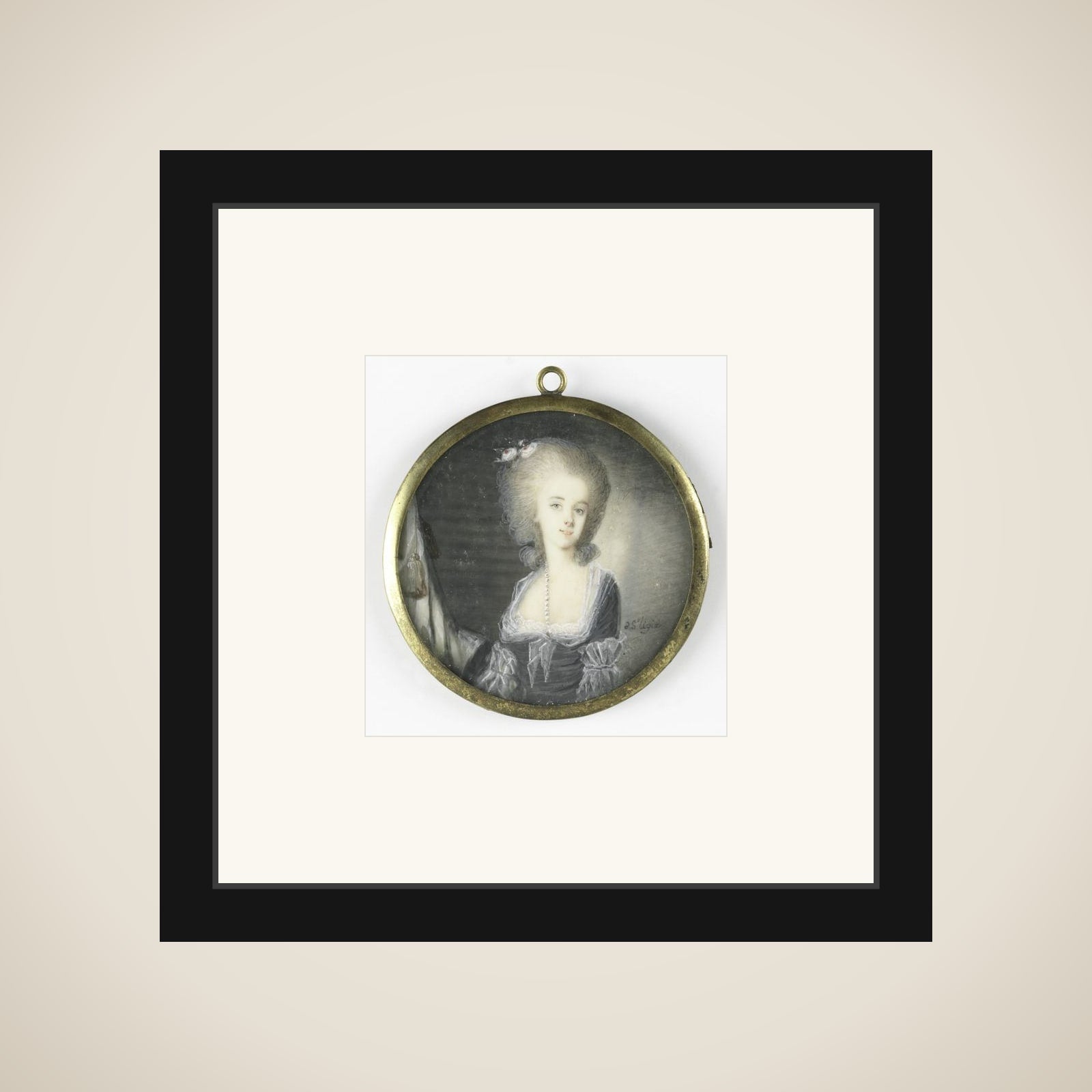 Frederica Louisa Wilhelmina (1770-1819). Prinses van Oranje-Nassau. Dochter van Willem V en Wilhelmina van Pruisen framed
