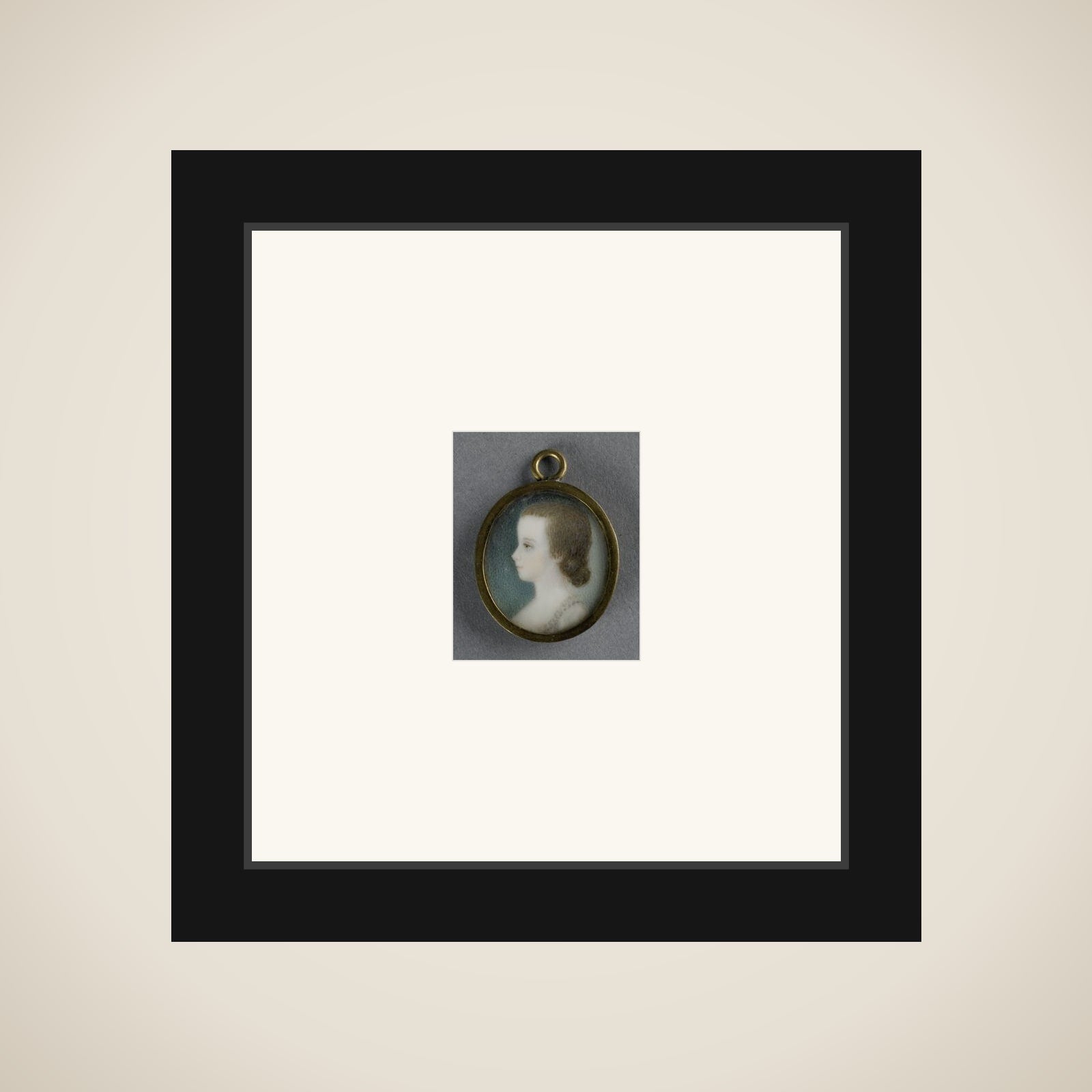 Frederica Louisa Wilhelmina (1770-1819), prinses van Oranje-Nassau. Dochter van Willem V en Wilhelmina van Pruisen, als kind framed
