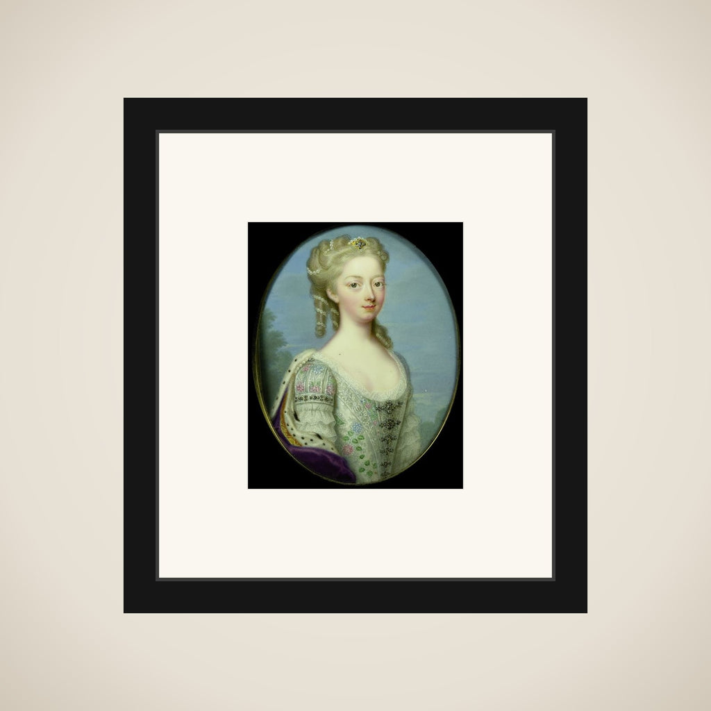 Anna, prinses van Hannover (1709-59), echtgenote van Willem IV, prins van Oranje-Nassau framed