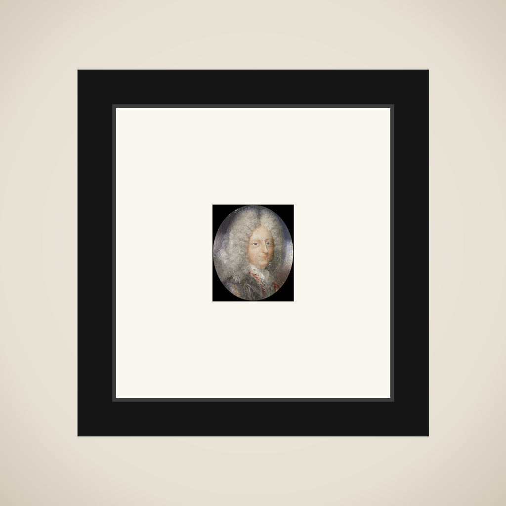 Christiaan V (1646-99), koning van Denemarken framed