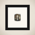 Portrait of een man en een vrouw (keerzijde) vermoedelijk Willem Frederik Markgraaf van Brandenburg-Anspach (1686-1723) en zijn vrouw Christiane Charlotte van Württemberg (1694-1723) framed