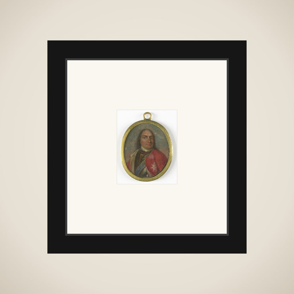 Portrait of een vorst framed