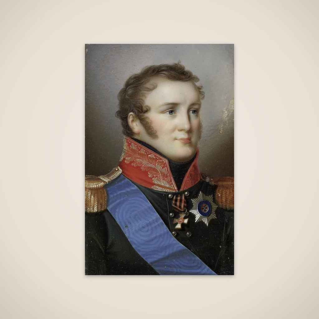 Portrait of Alexander I (1777-1825), Emperor of Russia unframed print