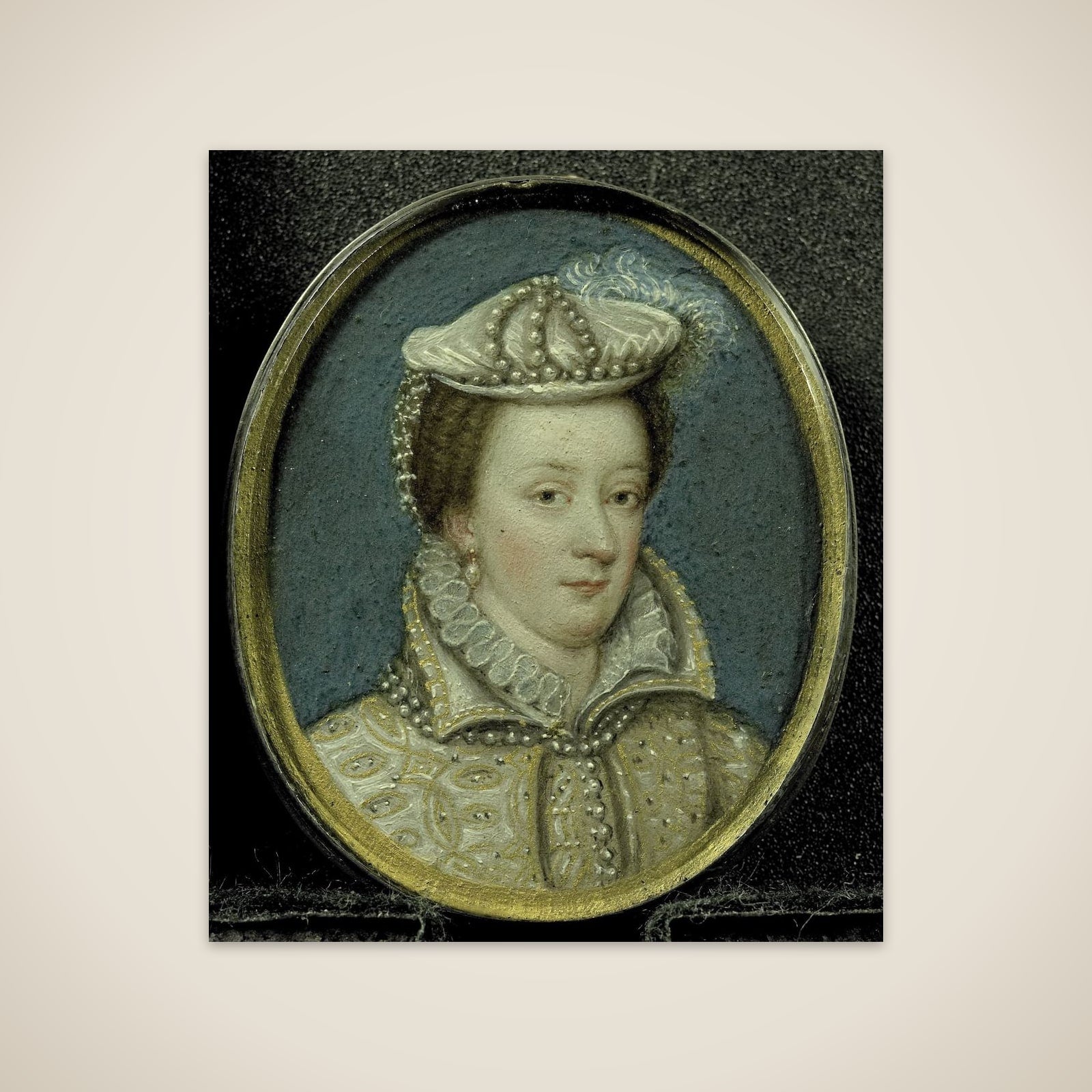 Portrait of een vrouw, vermoedelijk Maria Stuart (1542-87), queen of Schotland unframed print