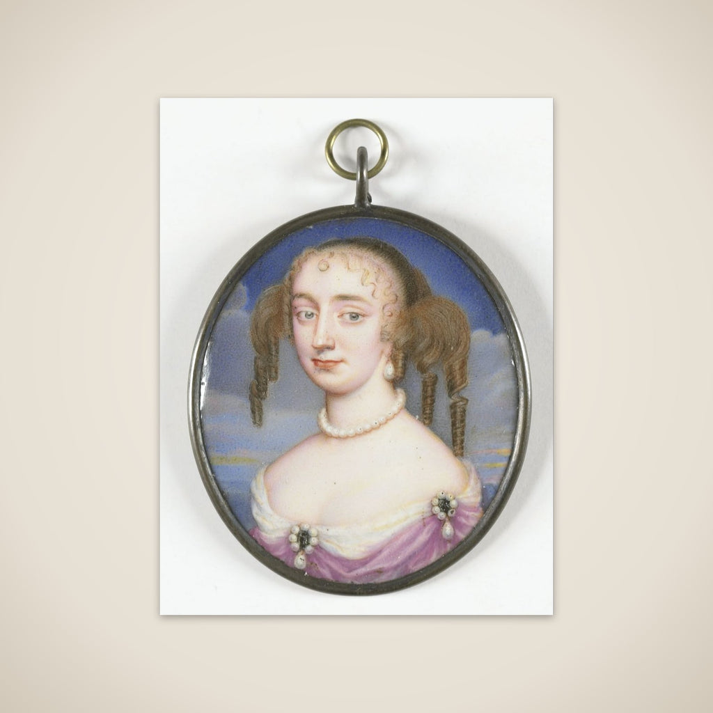 Portrait of een vrouw, misschien Anne Hyde (1637-71), eerste wife of Jacobus II of England unframed print