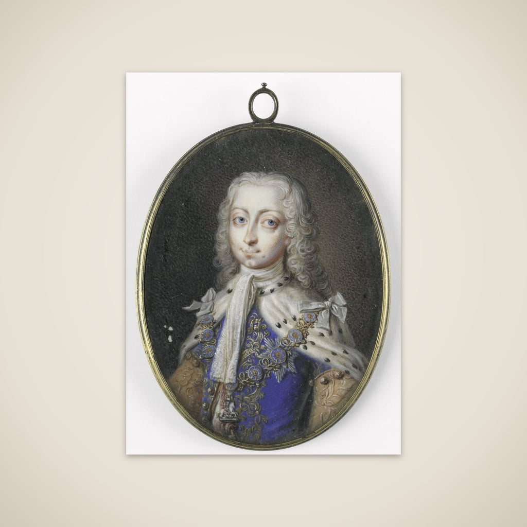 Frederick Louis (1707-51), prins van Wales. Zoon van koning George II unframed print