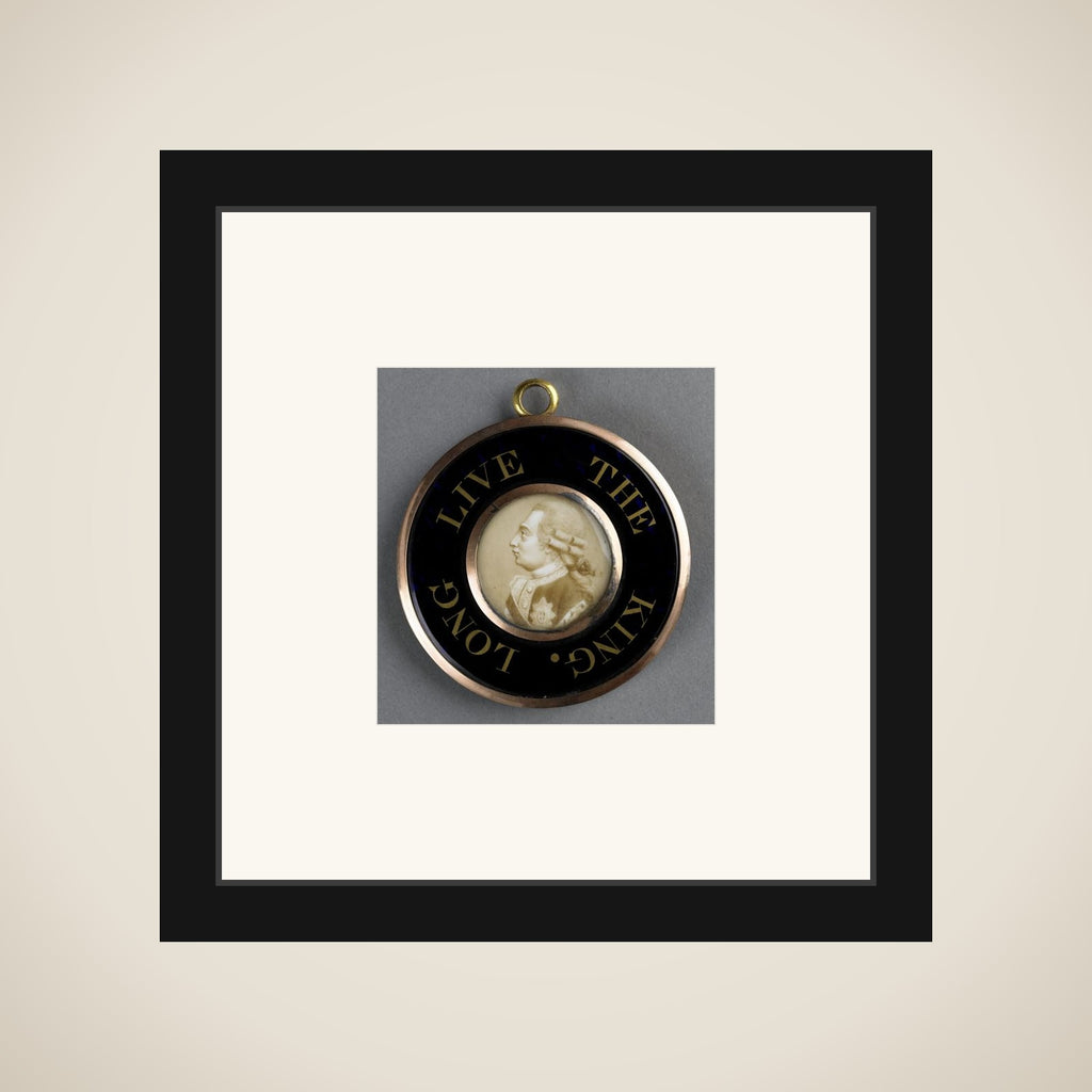 George III (1738-1820), koning van Engeland framed