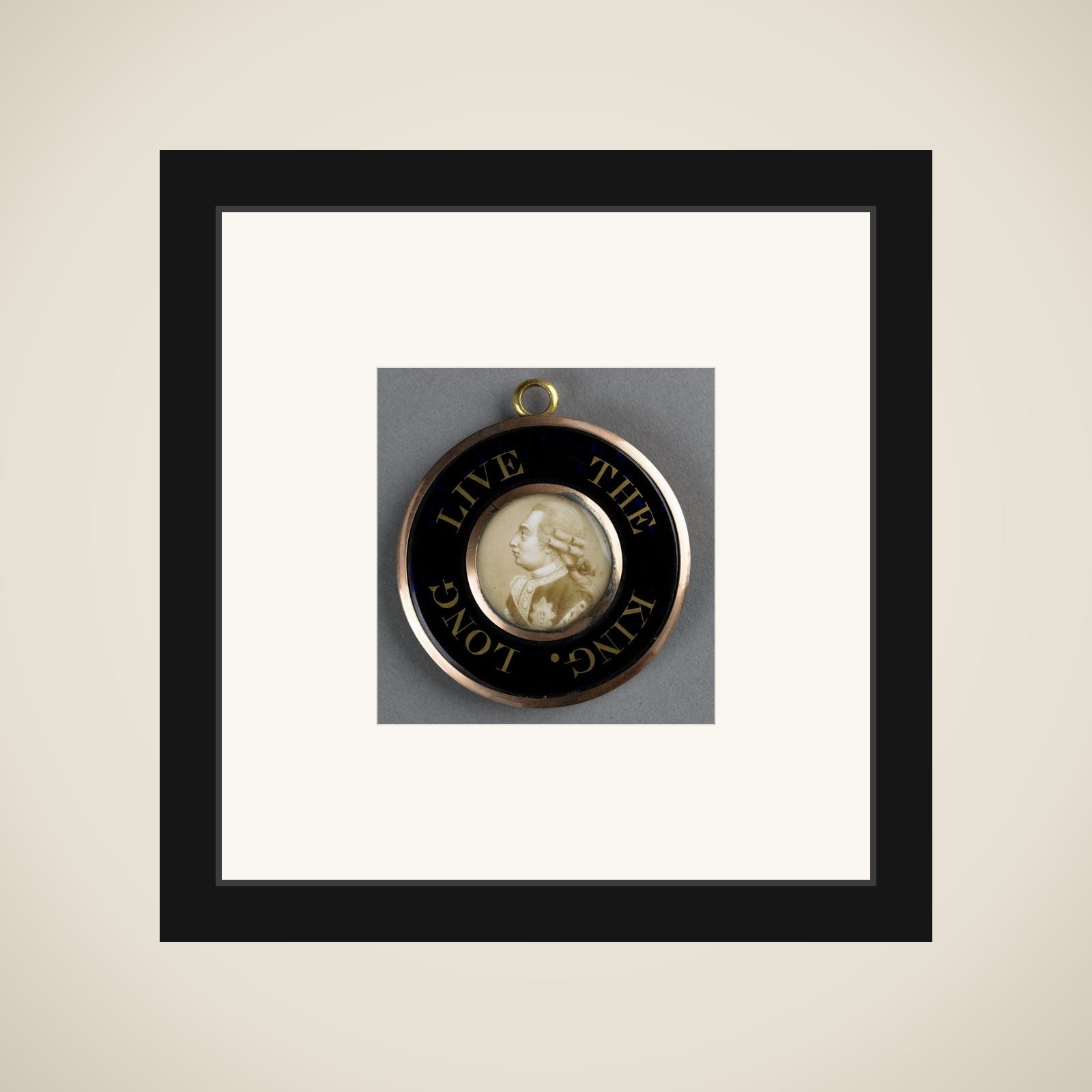 George III (1738-1820), koning van Engeland framed