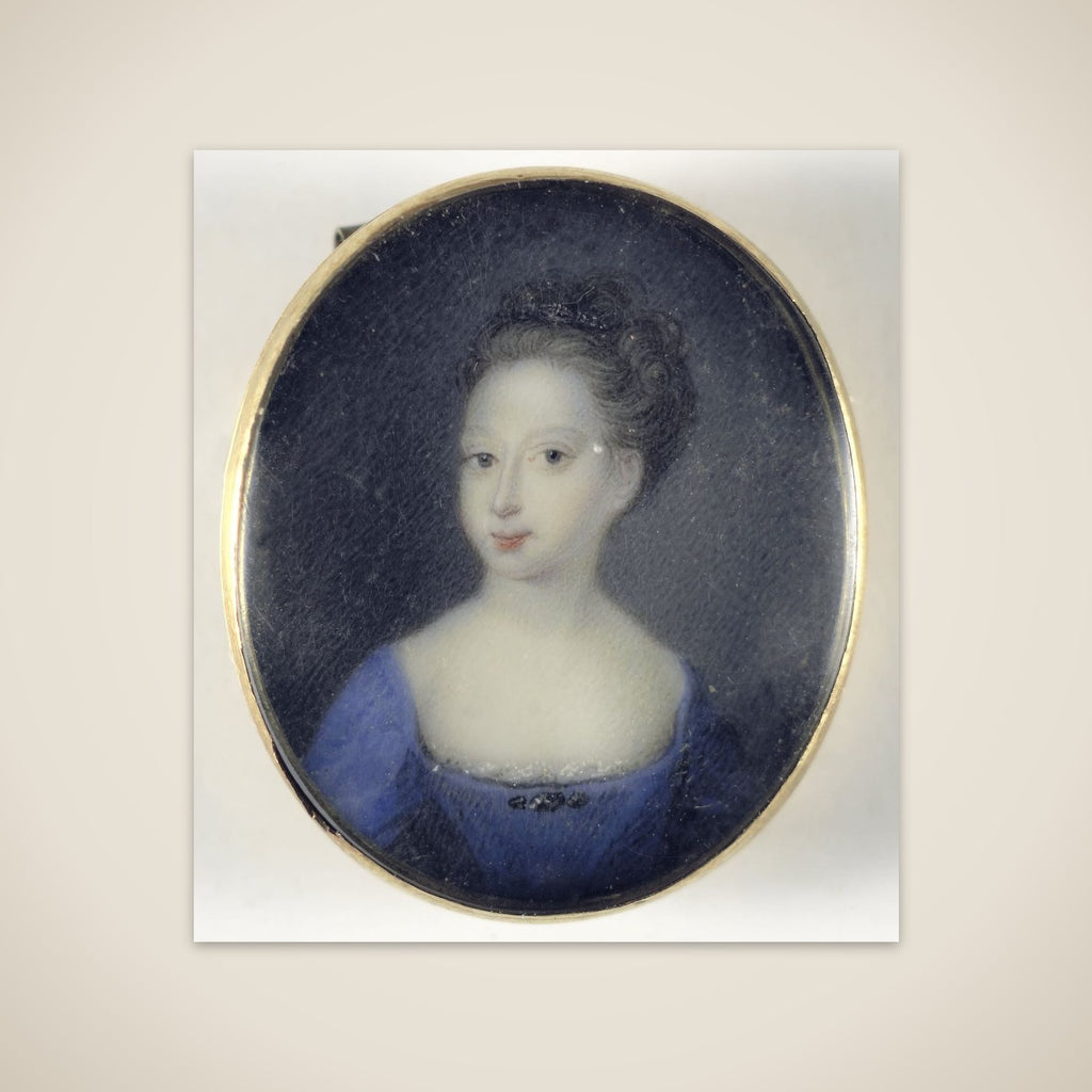 Portrait of een girl, vermoedelijk een daughter of George II, king of Engeland unframed print