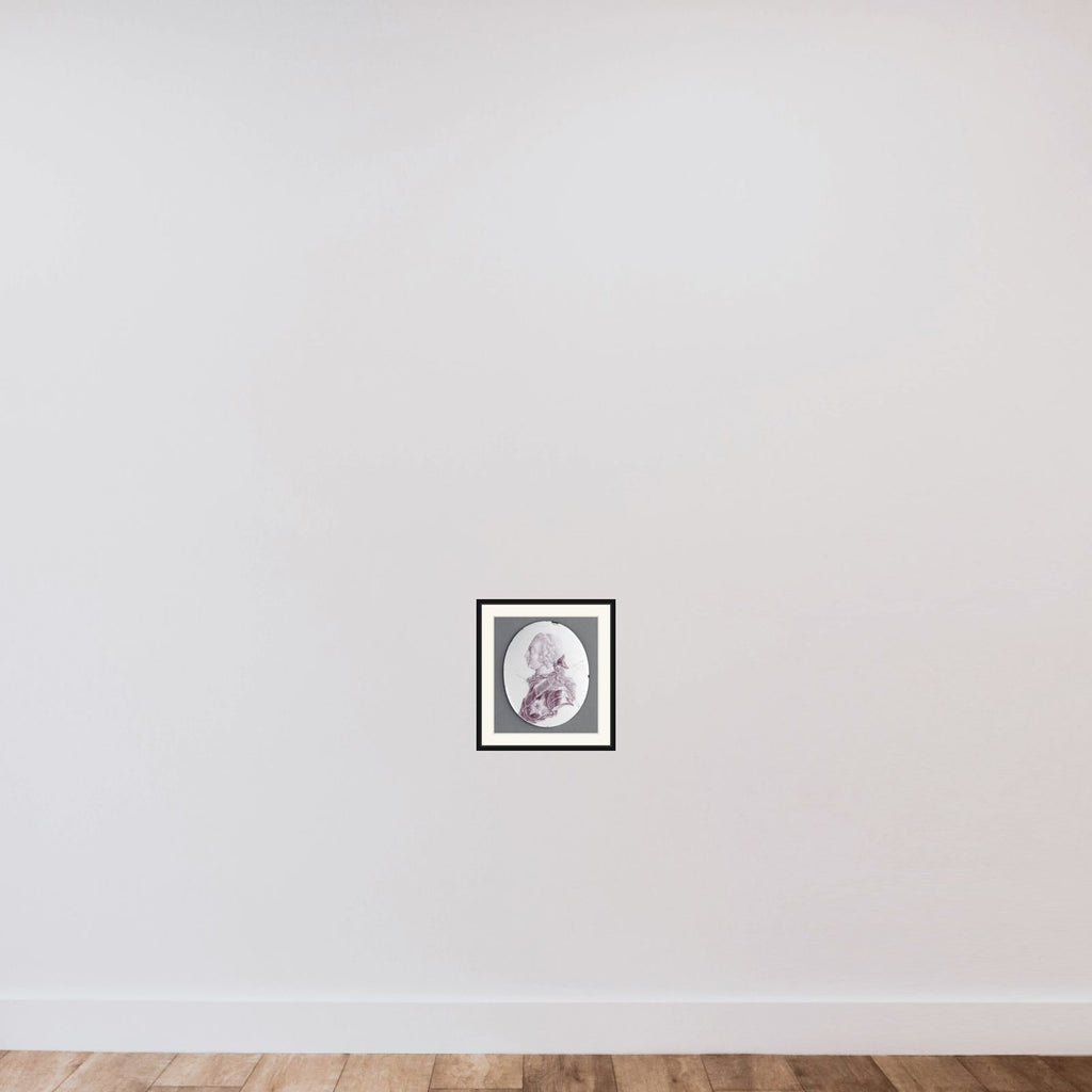 Frederick Louis (1707-51), prins van Wales framed — shown to scale