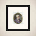 Portrait of George III (1738-1820), King of England framed