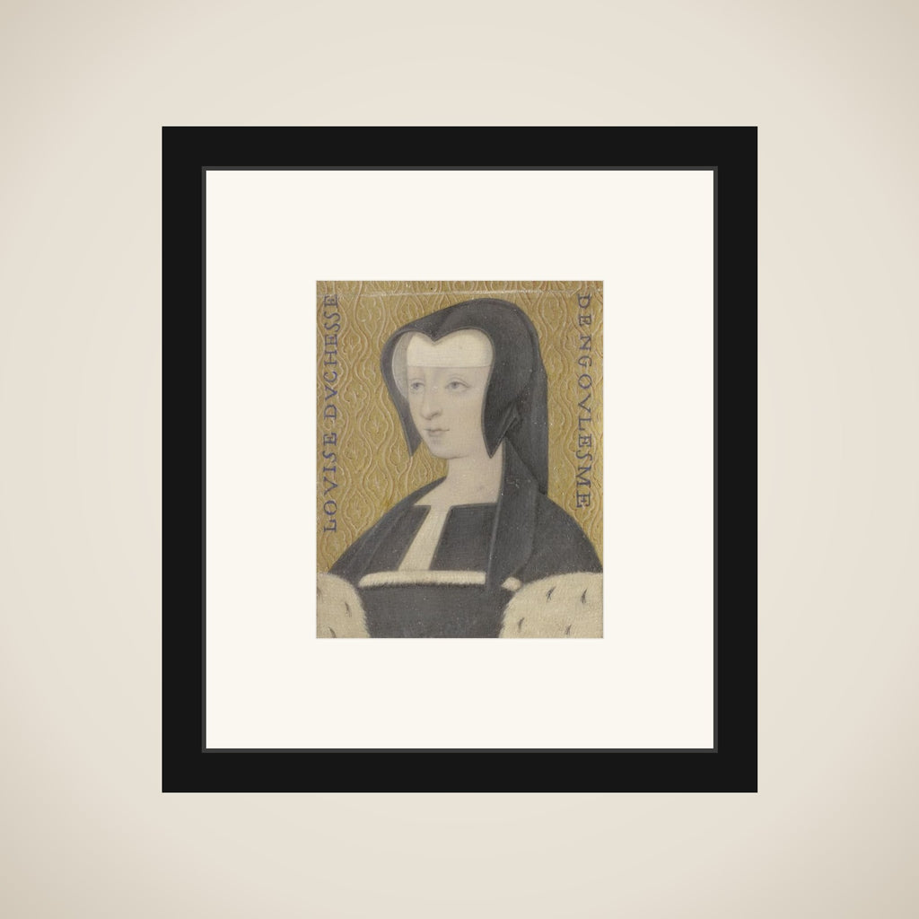 Louise van Savoye (1467-1531), hertogin van Angoulême, moeder van Frans I framed