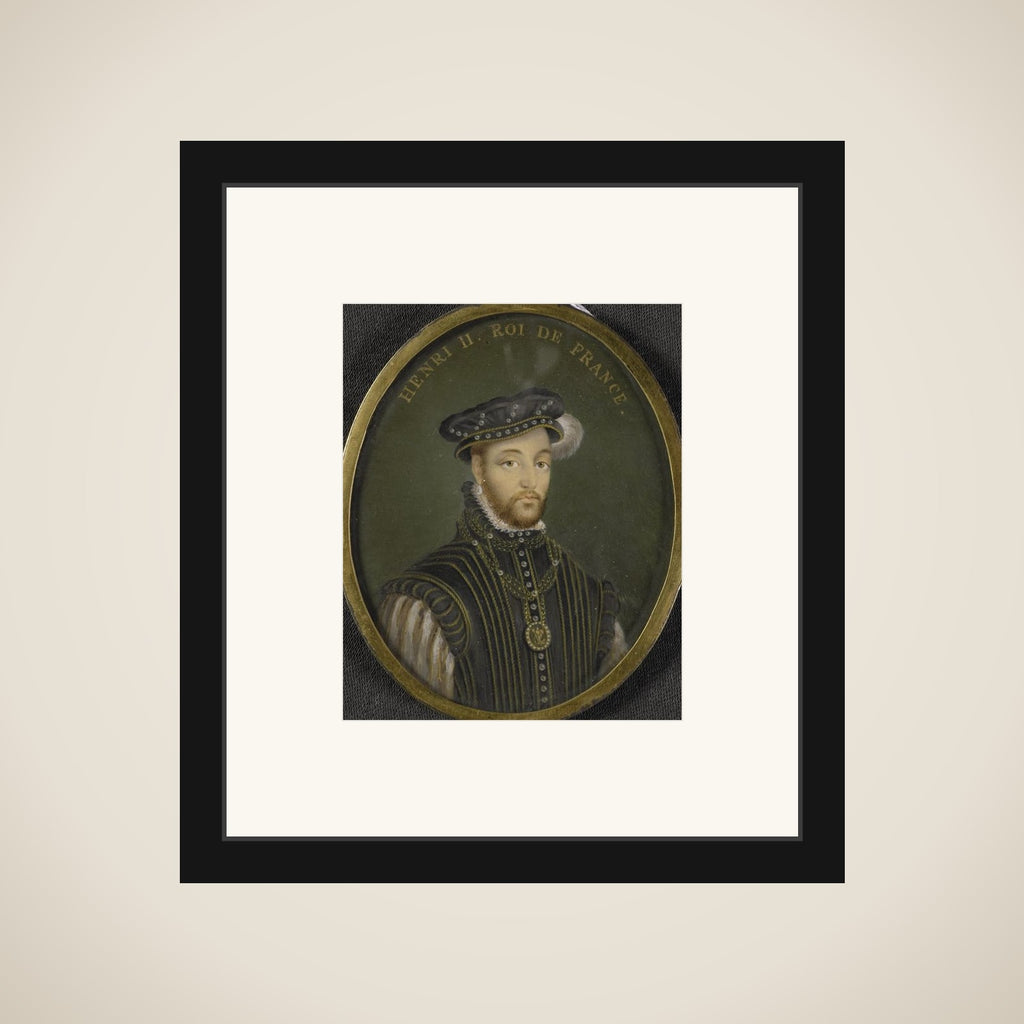 Hendrik II (1519-59), koning van Frankrijk framed