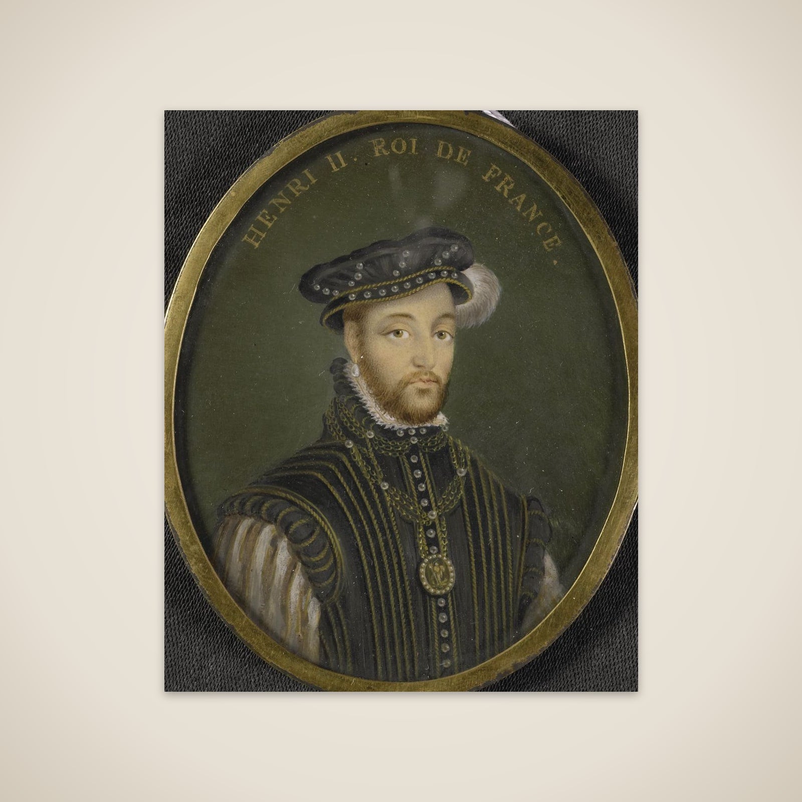 Hendrik II (1519-59), koning van Frankrijk unframed print