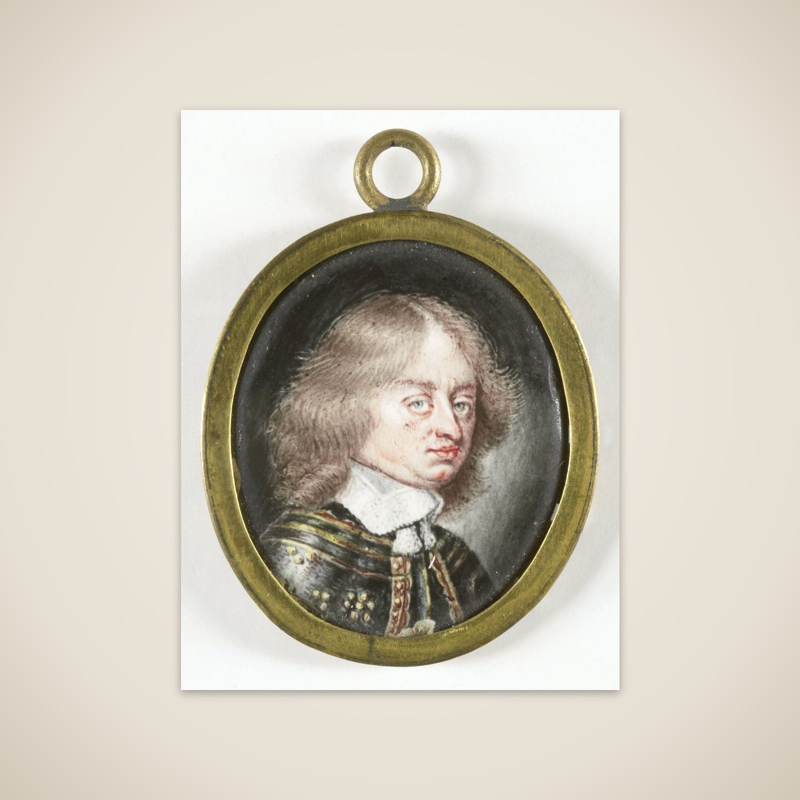 Portrait of een man, misschien Louis II van Bourbon (1621-86), prince of Condé unframed print