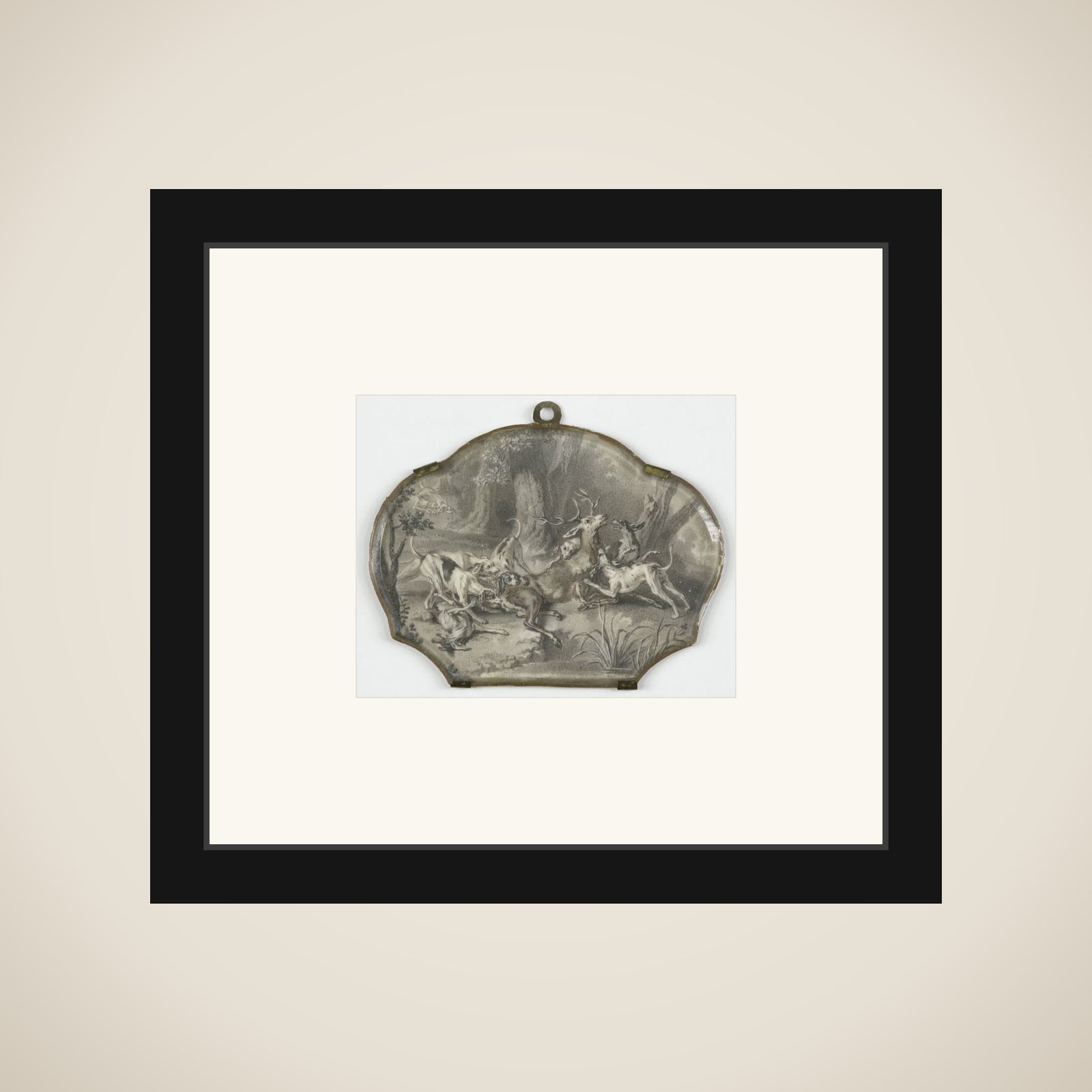 Hertenjacht framed
