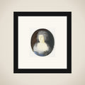Portrait of een dame framed