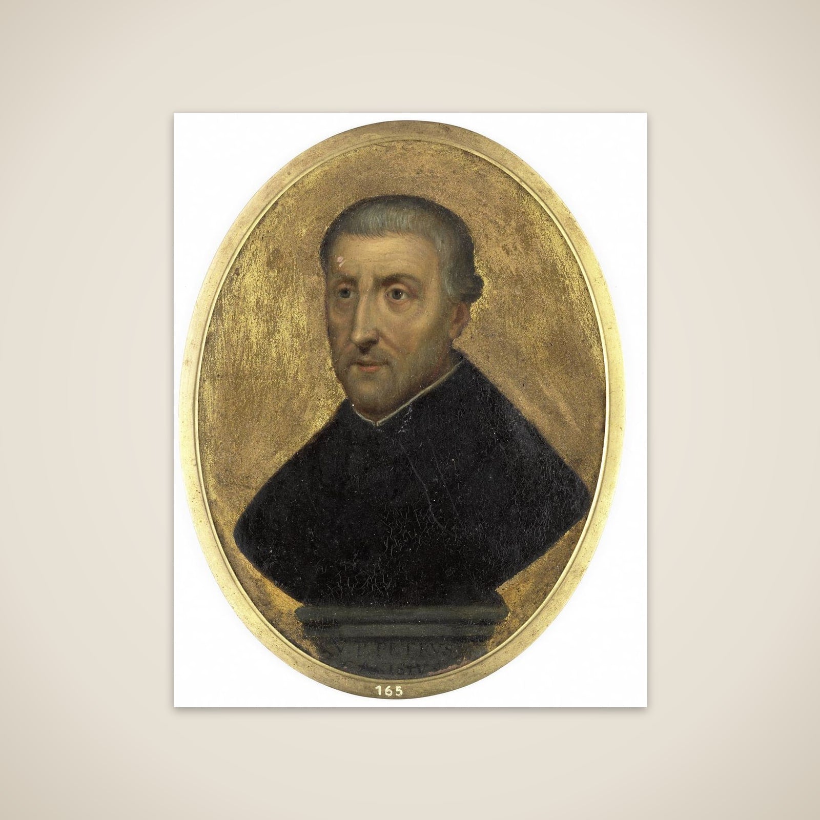 Petrus Canisius (1521-97). Geestelijke en schrijver te Nijmegen unframed print