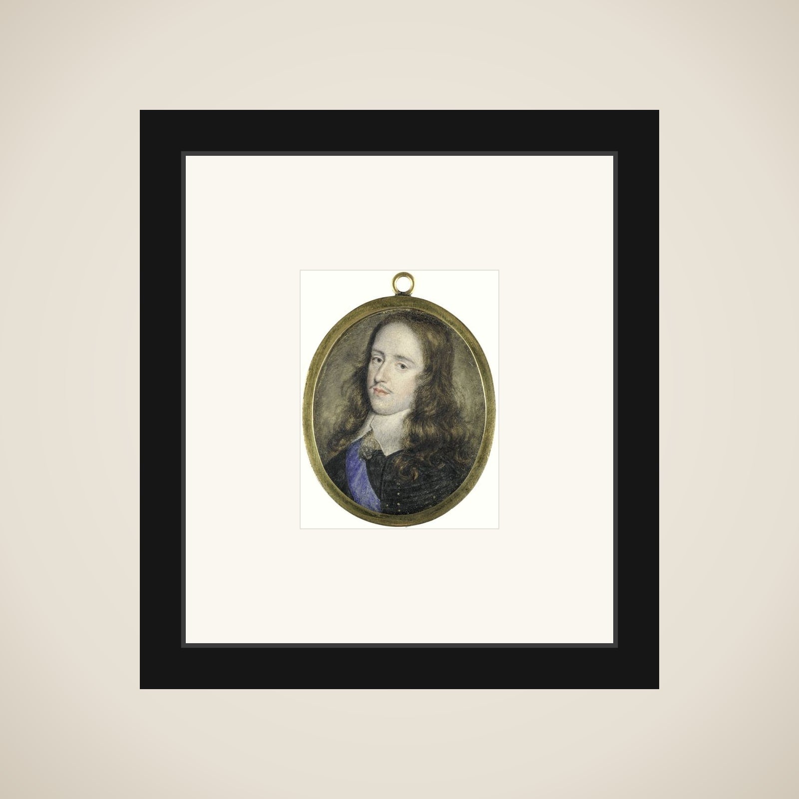 Willem II (1626-50), prins van Oranje framed