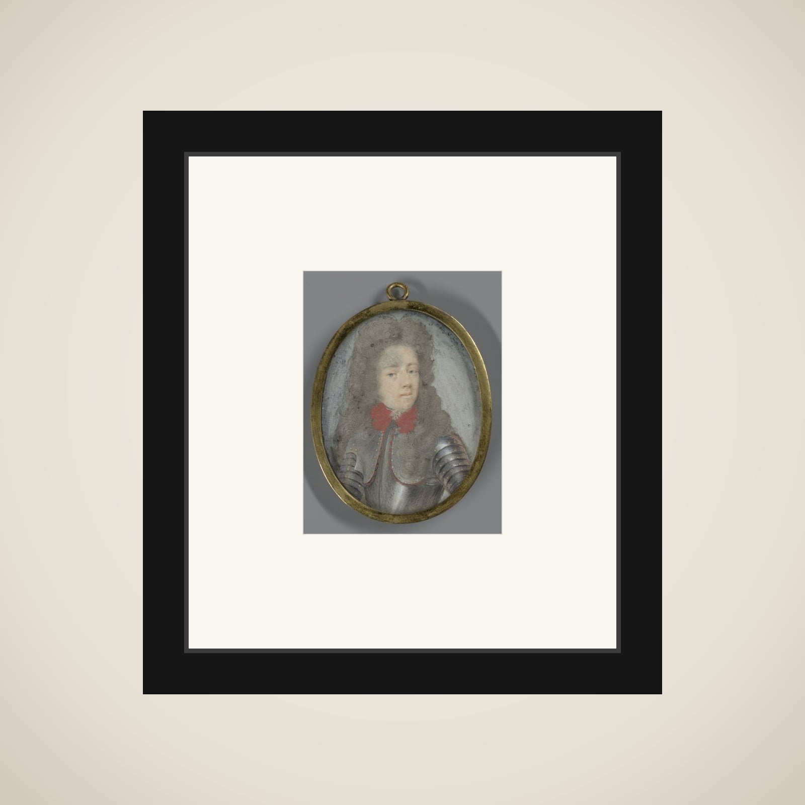 Portrait of Hendrik Casimir II (1657-96), Prince of Nassau-Dietz framed