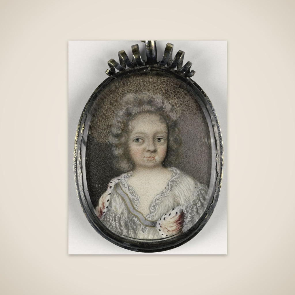 Willem IV (1711-51), prins van Oranje Nassau, als kind unframed print