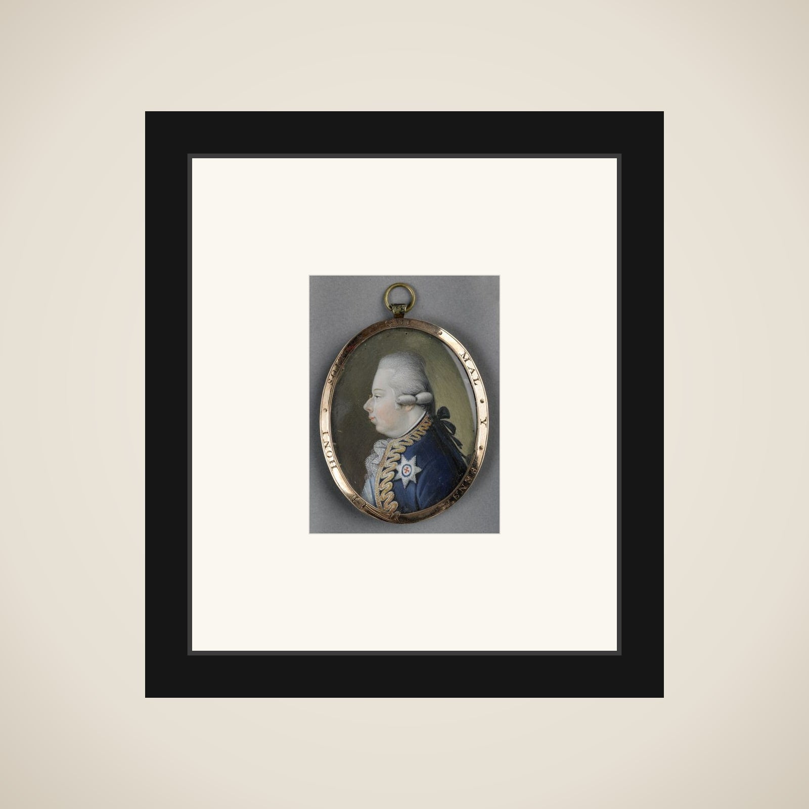 Willem V (1748-1806), prins van Oranje-Nassau framed