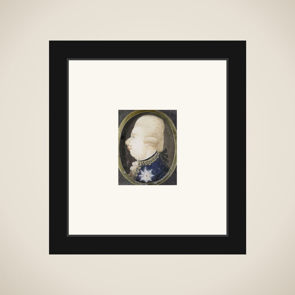 Willem V (1748-1806), prins van Oranje-Nassau framed