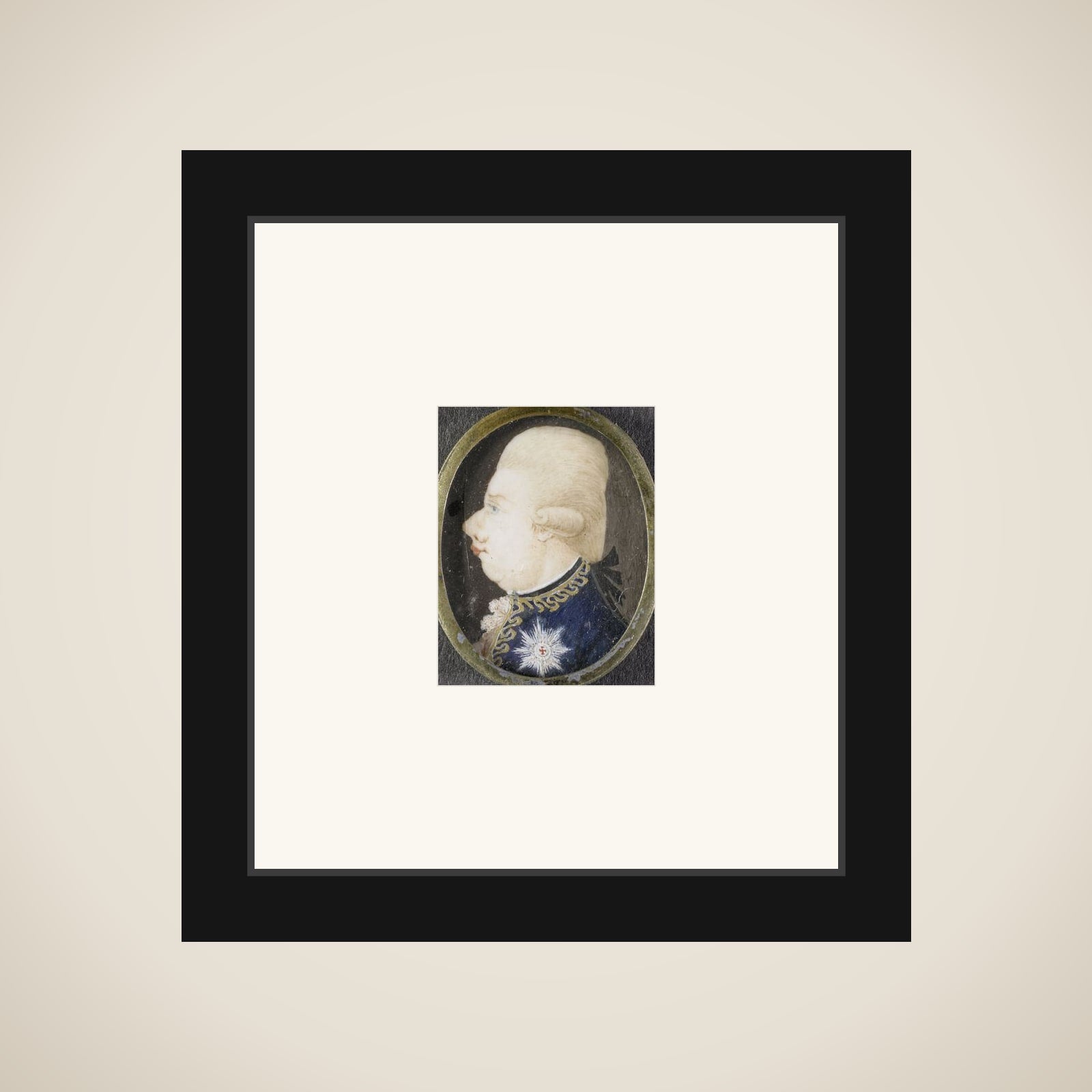 Willem V (1748-1806), prins van Oranje-Nassau framed