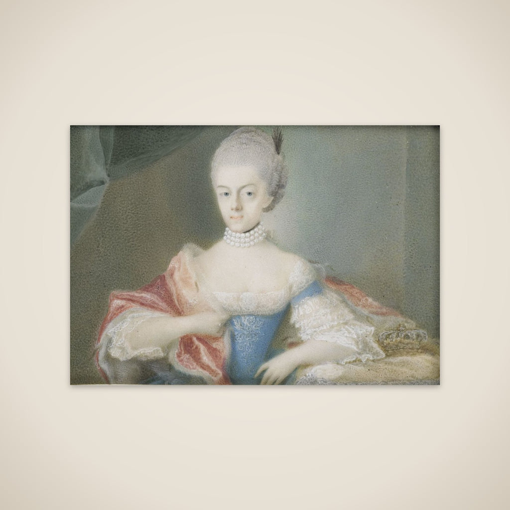 Frederika Sophia Wilhelmina (1751-1820), prinses van Pruisen, echtgenote van prins Willem V unframed print
