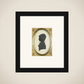 Portrait of een unknown boy framed