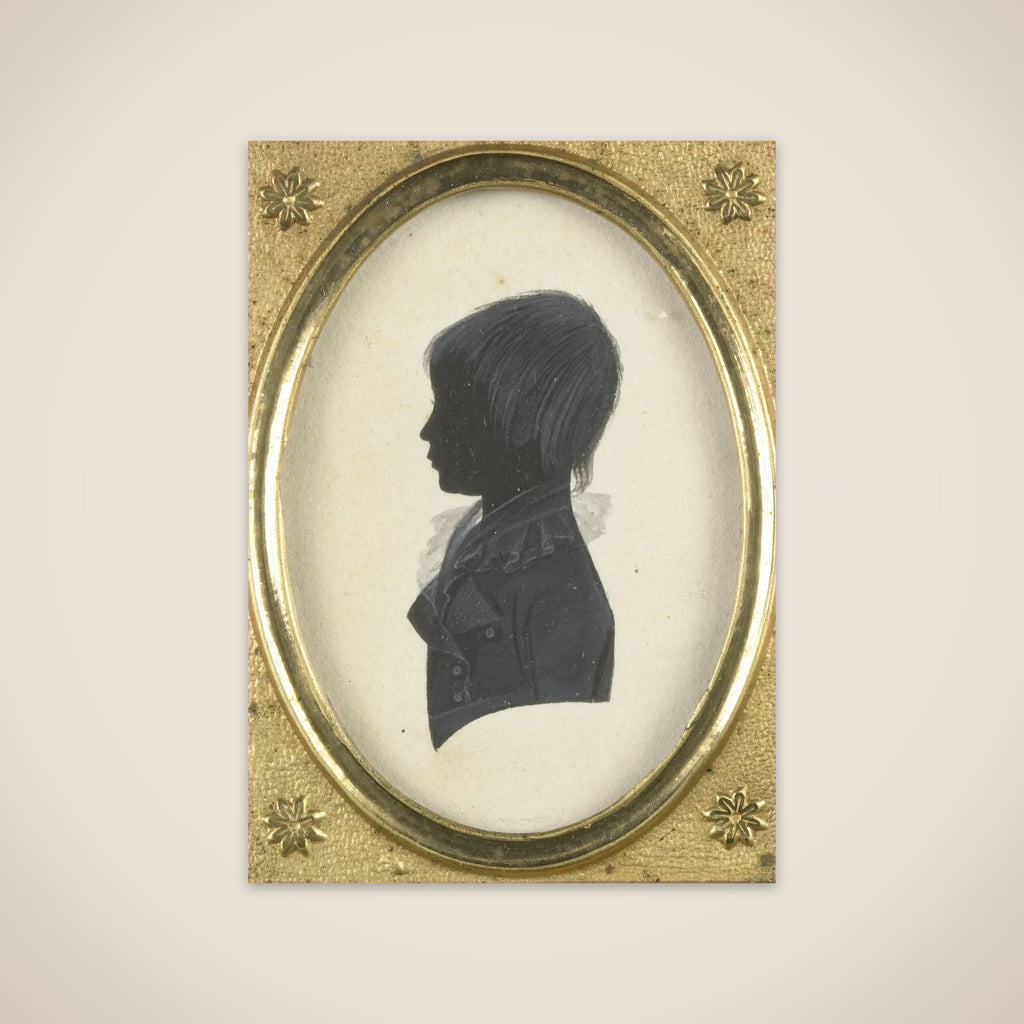Portrait of een unknown boy unframed print