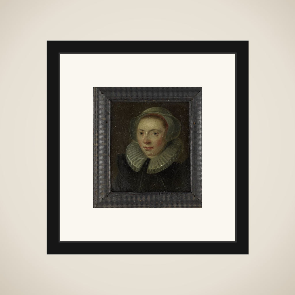 Portrait of a young Woman framed