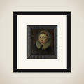 Portrait of a young Woman framed