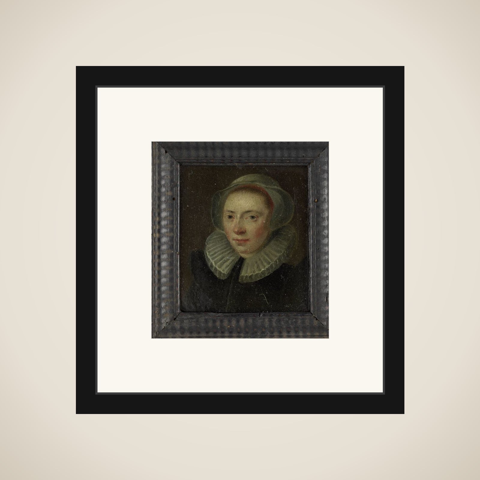 Portrait of a young Woman framed