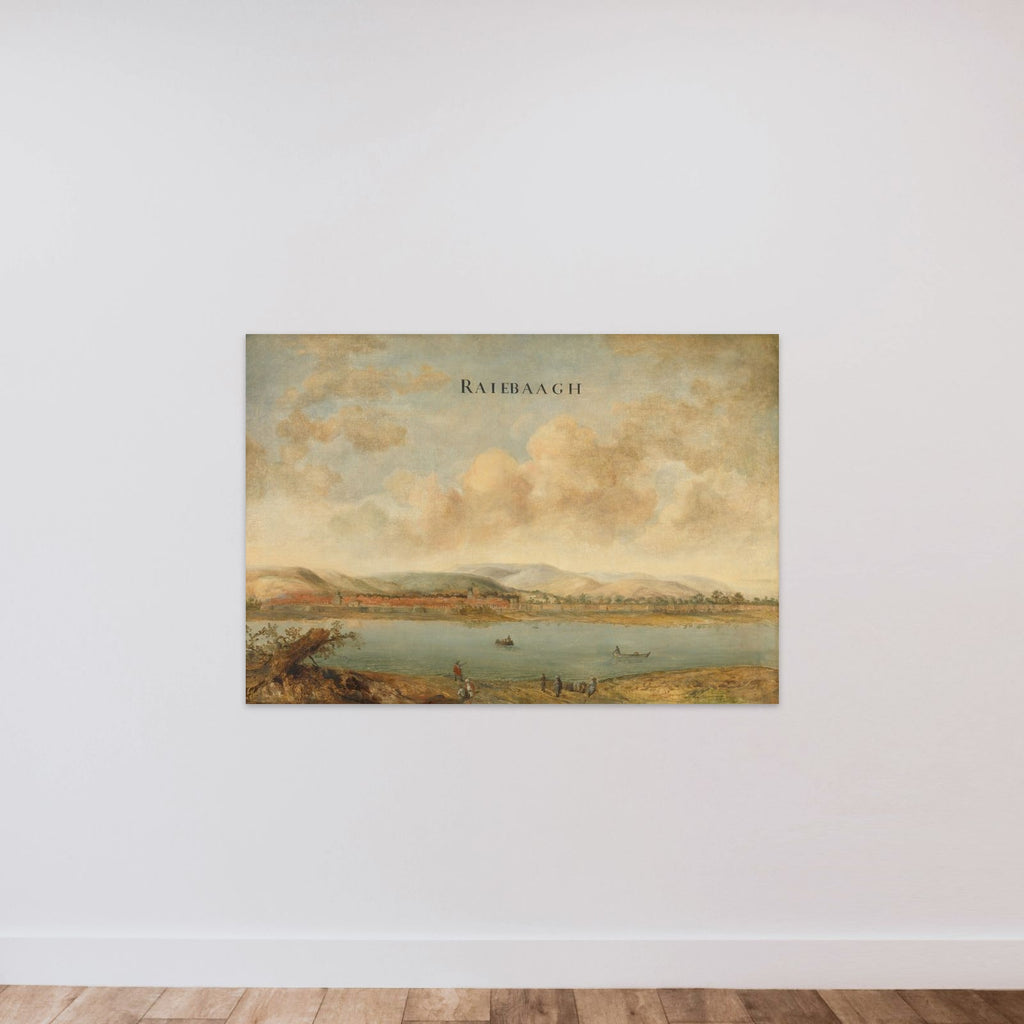 View of the City of Raiebaagh in Visiapoer, India unframed — shown to scale