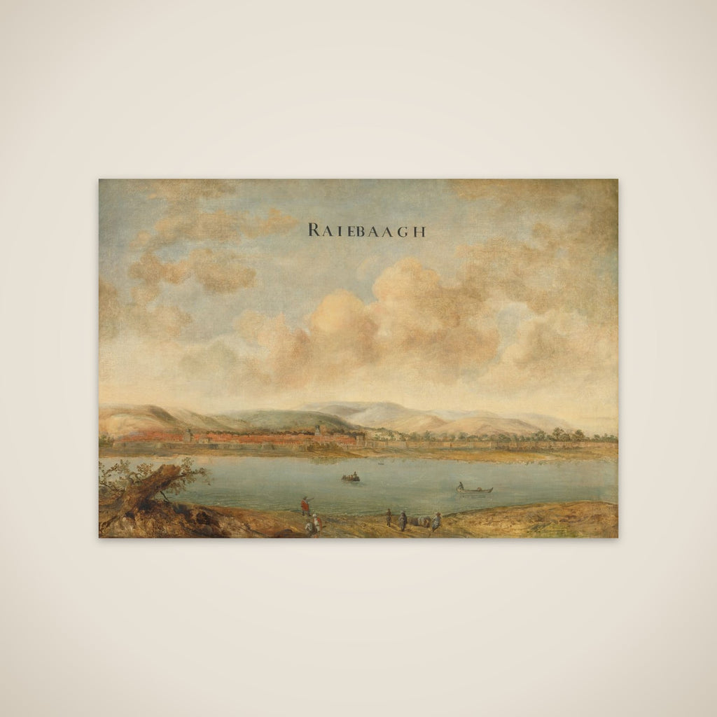 View of the City of Raiebaagh in Visiapoer, India unframed print