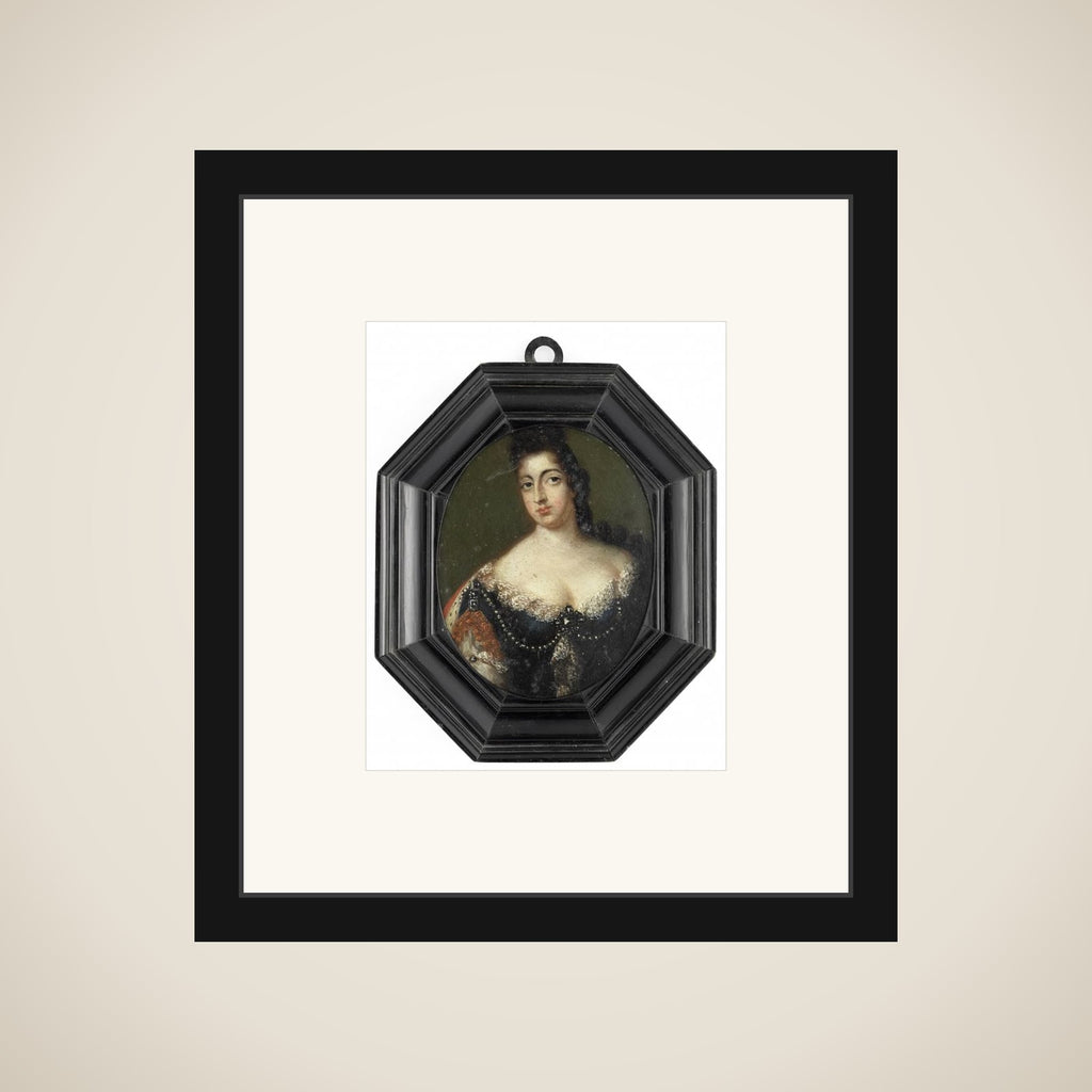 Portrait of Mary, Princess of Orange, Consort of William III framed